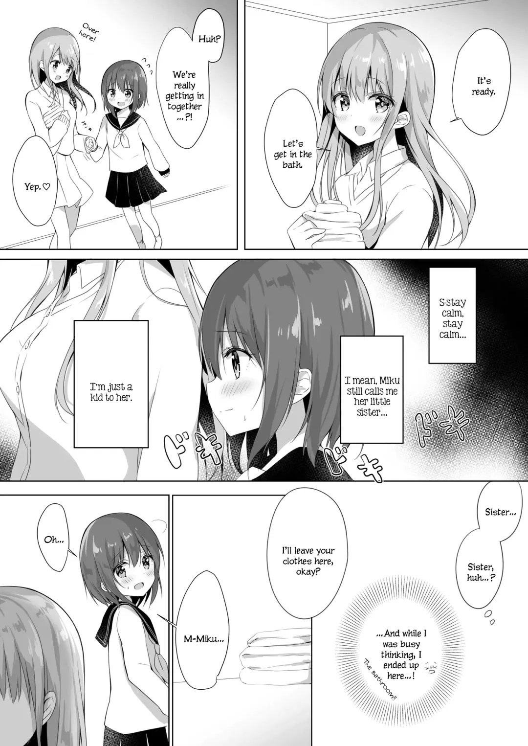 [Amedamacon] Onee-chan to, Hajimete. | First Time With Sis. Fhentai - Page 8