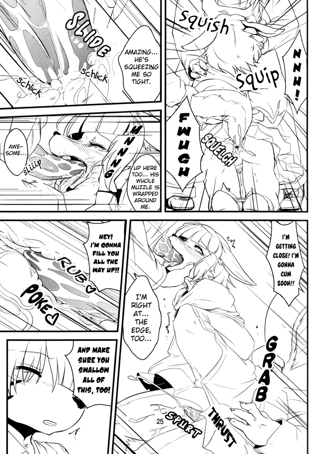 [Inumimi Moeta - Ugou Gou - Urekemo Lala] Josou Hobaku | Crossdresser Capture Fhentai - Page 24