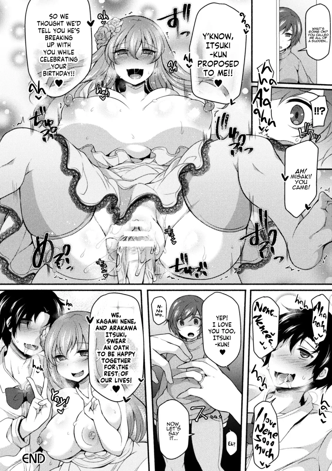 [Jenigata] NTRiage ~Ai o Chikau... Hazu deshita~ | NTRiage ~An Oath of Love, or Really?~ Fhentai - Page 30