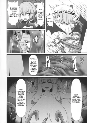 [Parmiria] Patchouli to Remilia no Shokushu Ae | Patchouli and Remilia Served with a Side of Tentacles Fhentai - Page 14