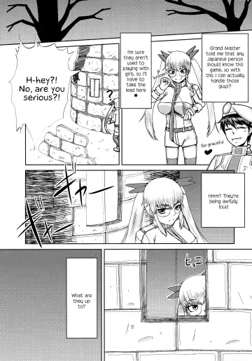[Yanase Kotatsu] Nagasarerumama Yoicchi to Oppai-nu ga Toyotoyo to Nobunobu ni Yararechau Hon | Drifting Along, Yoichi and Boobieinu End Up Being Ravaged by Toyotoyo and Nobunobu Fhentai - Page 7