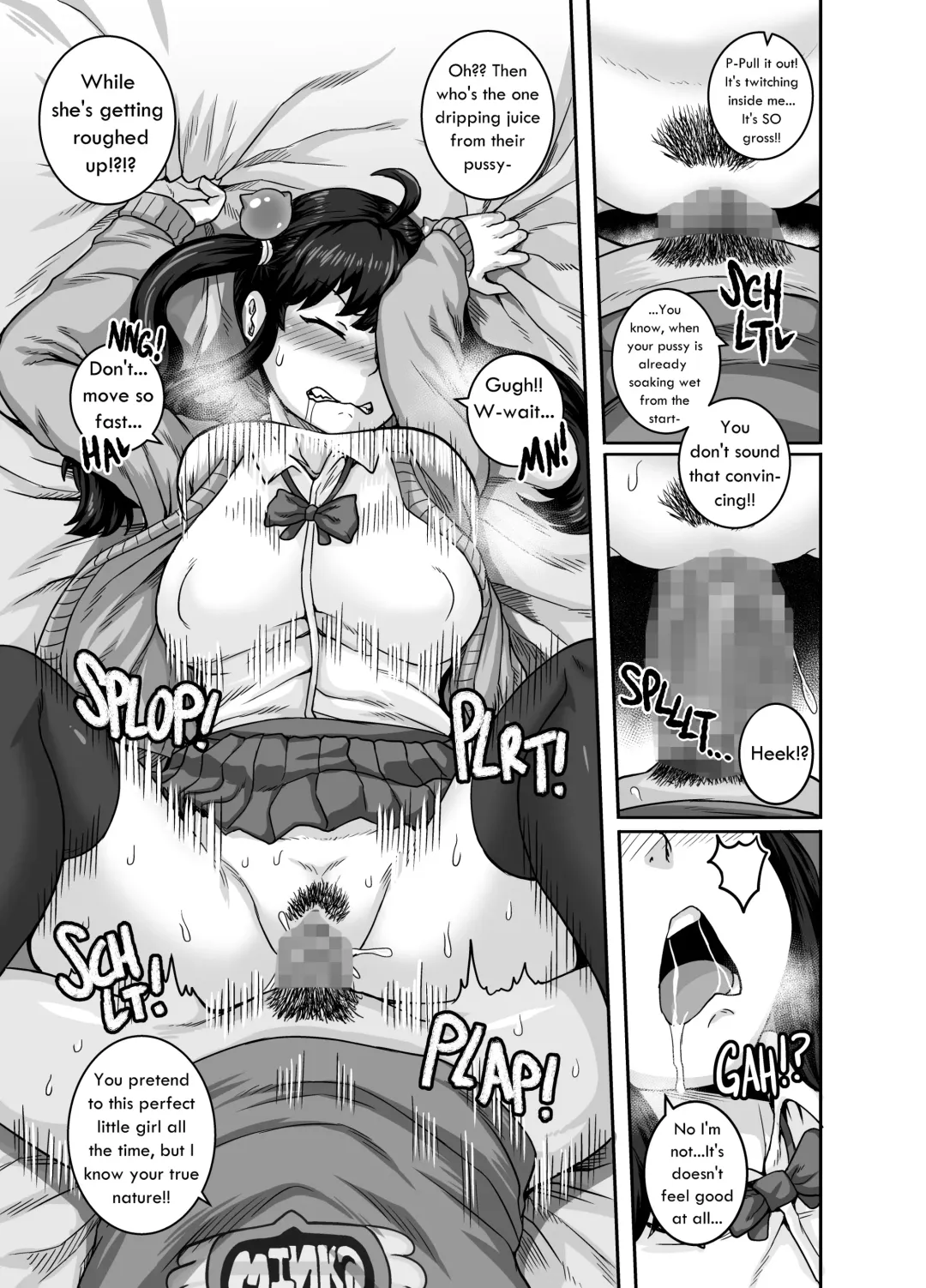 [Juna Juna Juice] Mukatsuku Imouto wa Chanto Shikaranakucha!! | Annoying (Step) Sister Needs to be Scolded!! Fhentai - Page 17