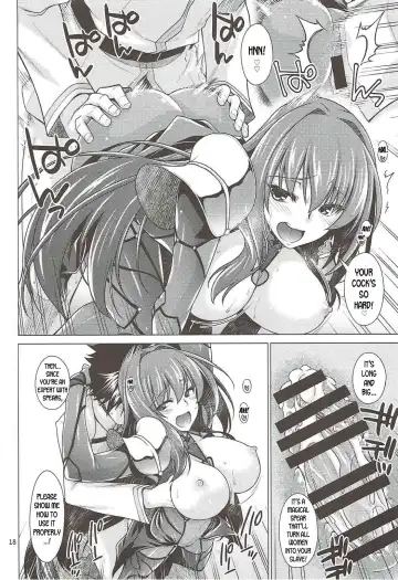 [Miyashiro Sousuke] Scathach Shishou to Celt Shiki Gachihamex! Fhentai - Page 17