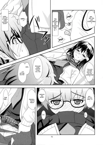 [Aogiri Penta] Roudoku Yuugi ~Seiteki Tousaku no Susume~ Fhentai - Page 14