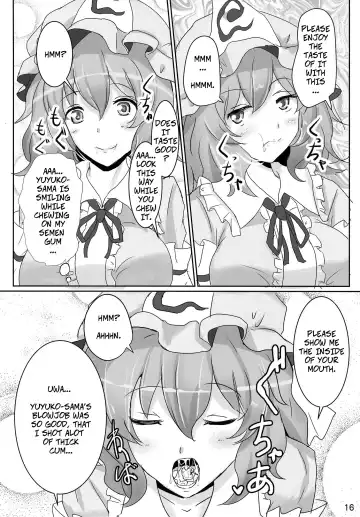 [Fuurai - Poshi] Onegai Yuyuko-sama | Please, Yuyuko-sama! Fhentai - Page 15