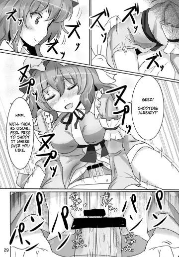 [Fuurai - Poshi] Onegai Yuyuko-sama | Please, Yuyuko-sama! Fhentai - Page 28