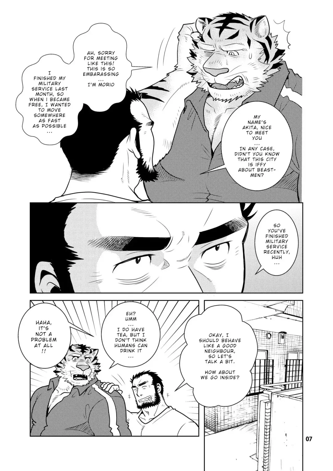 [Matsuzaki Tsukasa] Rinjin Trouble | Neighbour Trouble Fhentai.net - Page 6