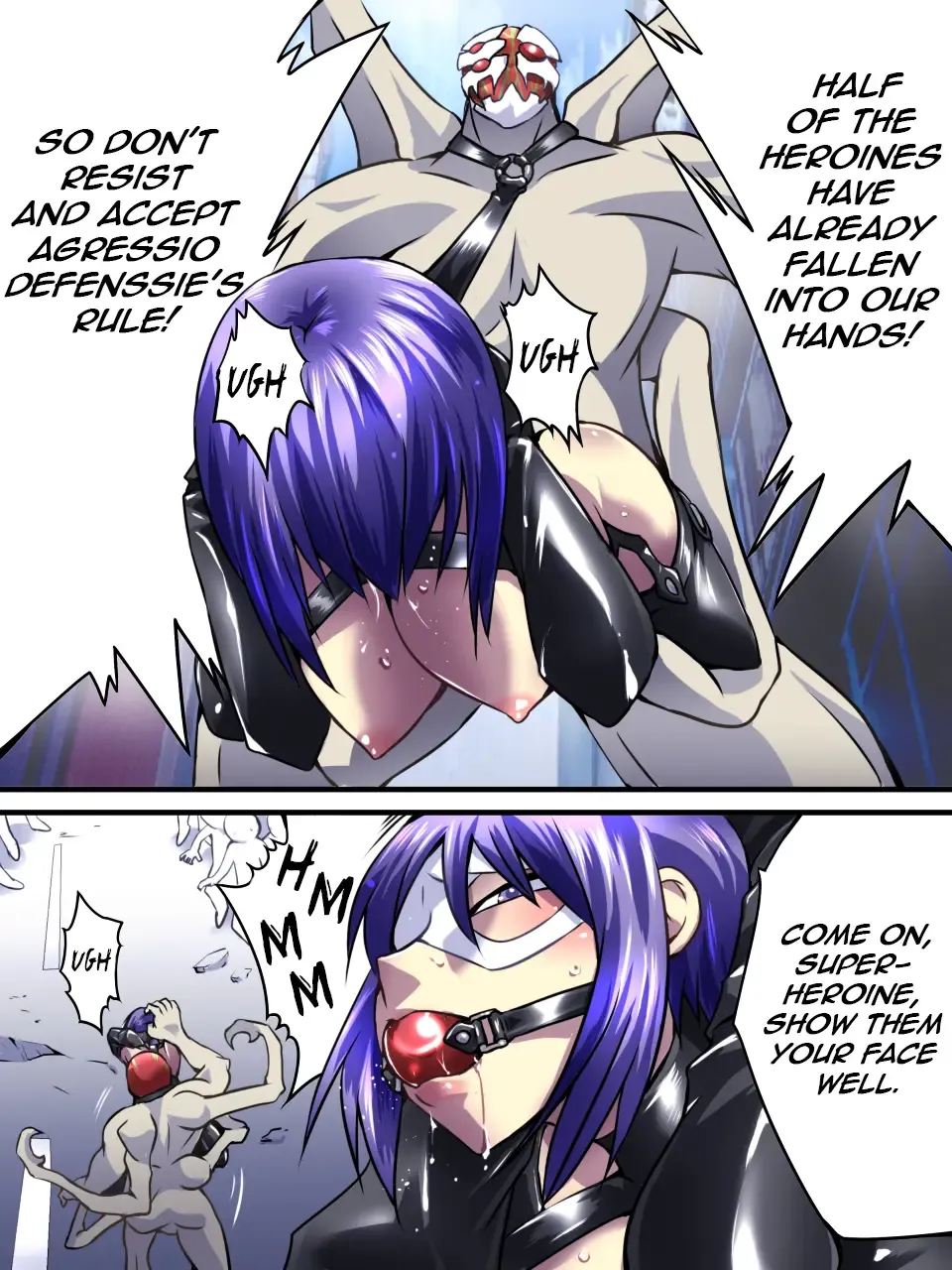 Superheroine Yuukai Ryoujoku VII - Superheroine in Distress - Kunoichi Suzushiro II Fhentai - Page 16