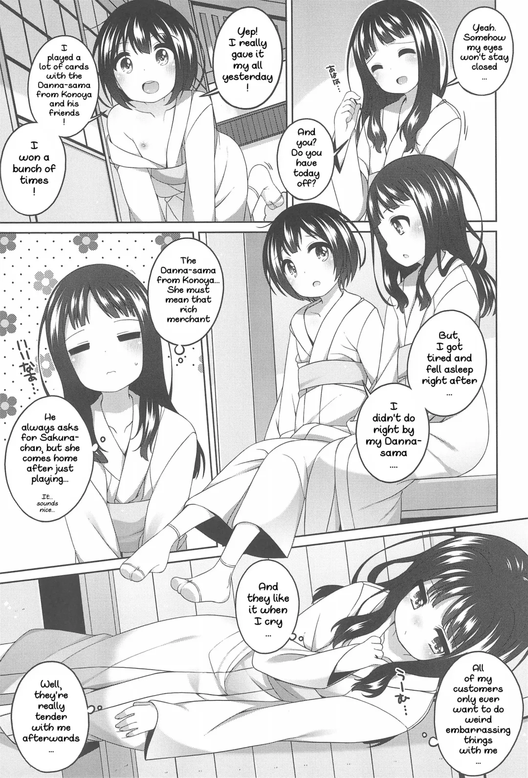 [Shouji Ayumu] Shokaya no Doujotachi ~Yuri Hen~ | The Girls of the Blooming Flowers ~Yuri's Tale~ Fhentai - Page 7