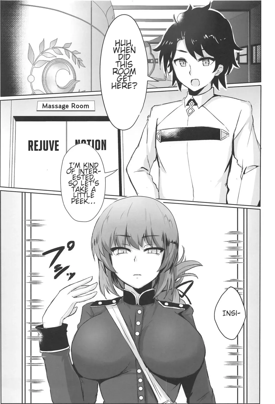 [Kumasaku Tamizou] Dosukebe Fuchou no Seikan Sakusei Massage | Sex with the Perverted Head Nurse - Semen-Squeezing Massage Fhentai - Page 2