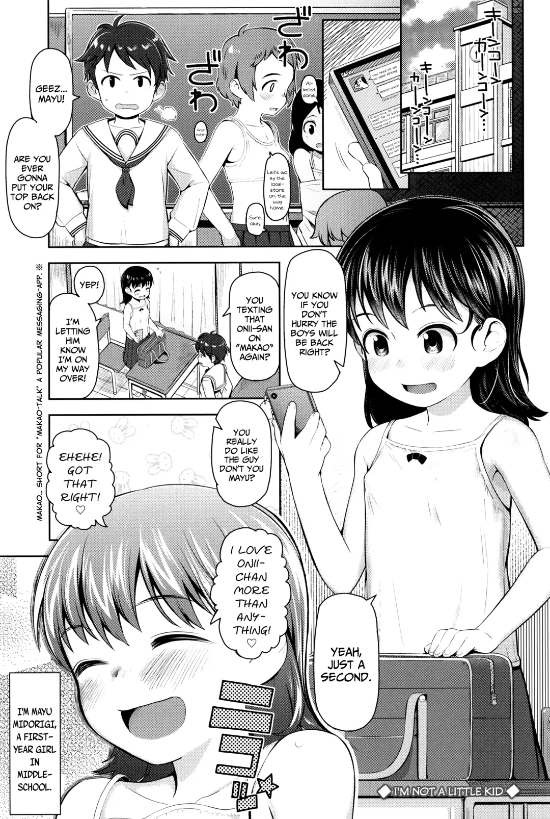 Read [Yawaraka Midori] Kodomo Janai mon | I'm Not a Little Kid - Fhentai.net