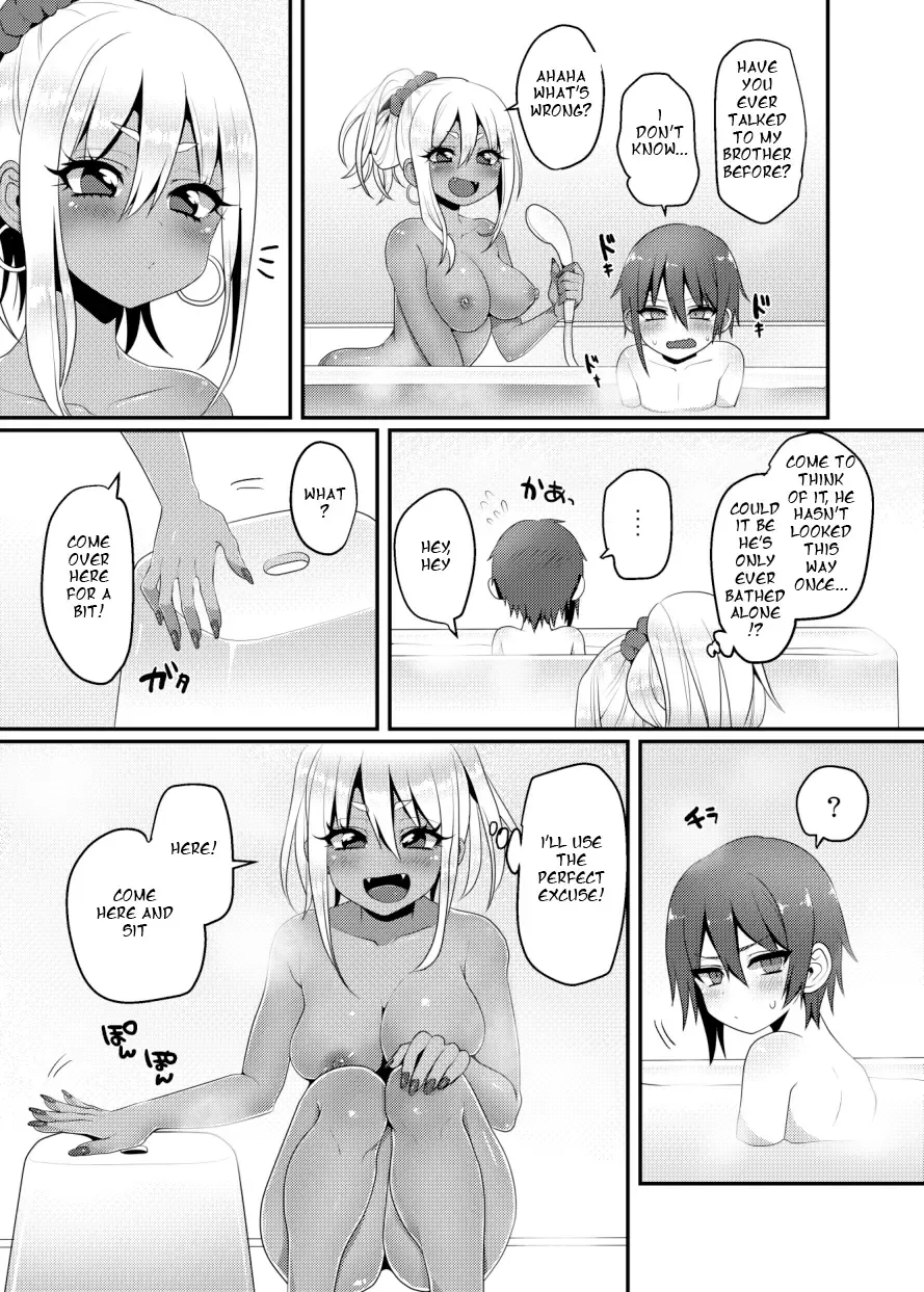 [Poron] Kuro Gal-chan to Masegaki no Ecchi na Otomarikai Fhentai - Page 8