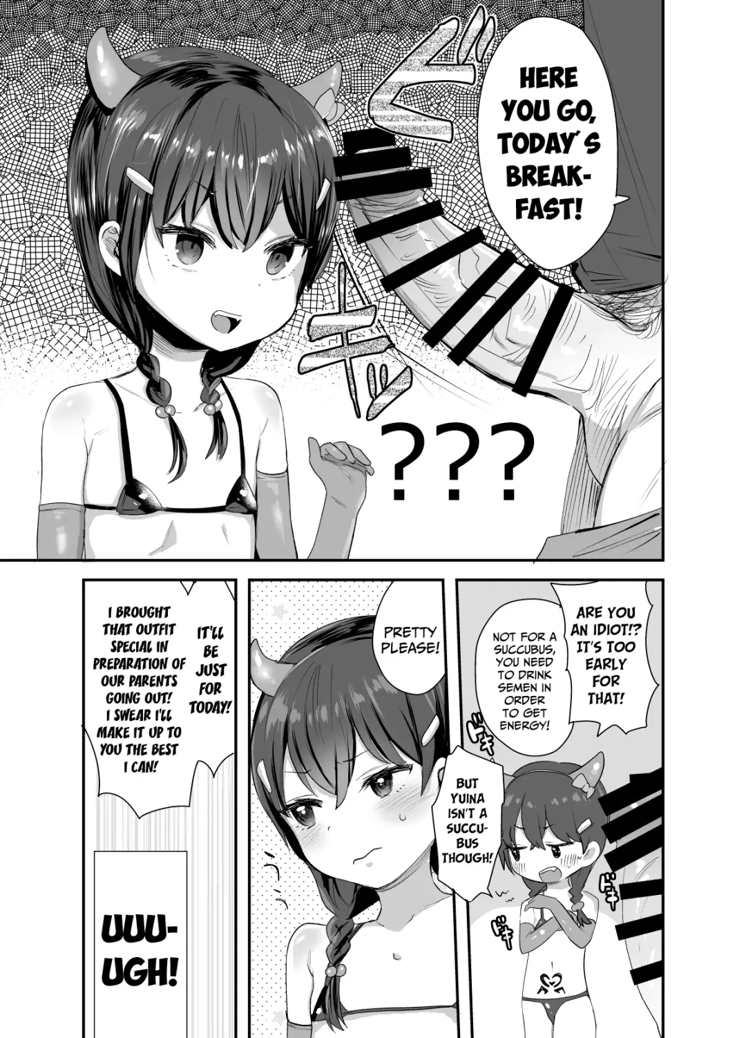 [Ronrinri Ronri] Cosplay Shitatte Succubus ni wa Narenai yo Onii-chan!| Even If I Cosplay as a Succubus I Can't Become One Onii-chan! Fhentai - Page 4