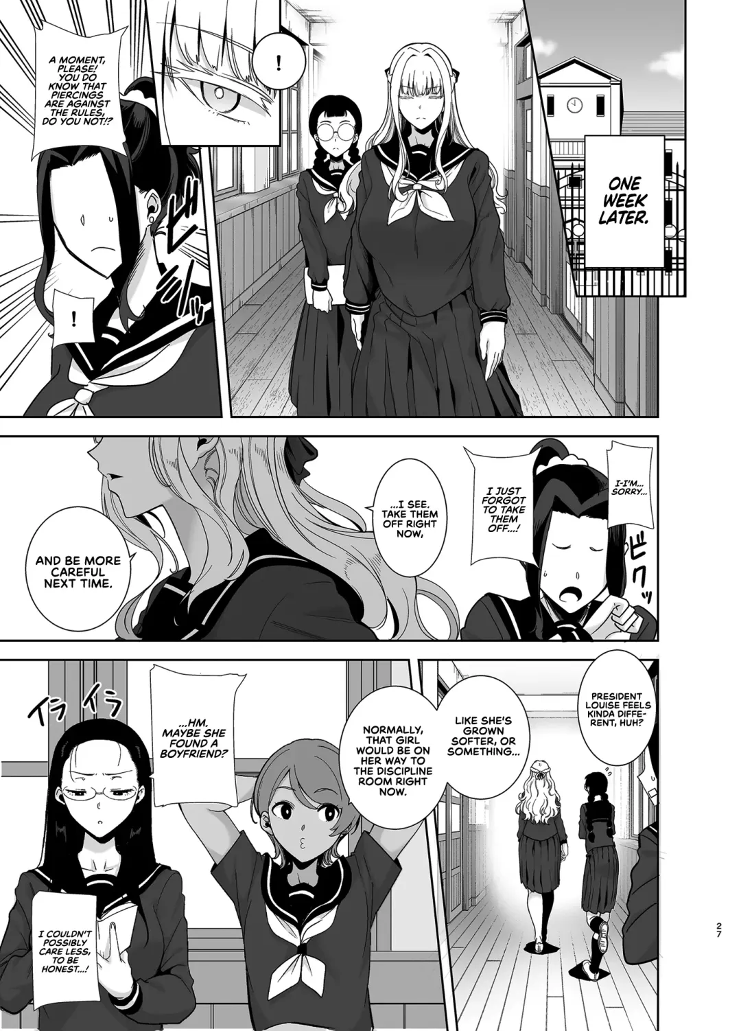 [Kurosu Gatari] Seika Jogakuin Koutoubu Kounin Sao Oji-san 4 | The Official Hired Cock of Seika Academy's High School 4 Fhentai - Page 27