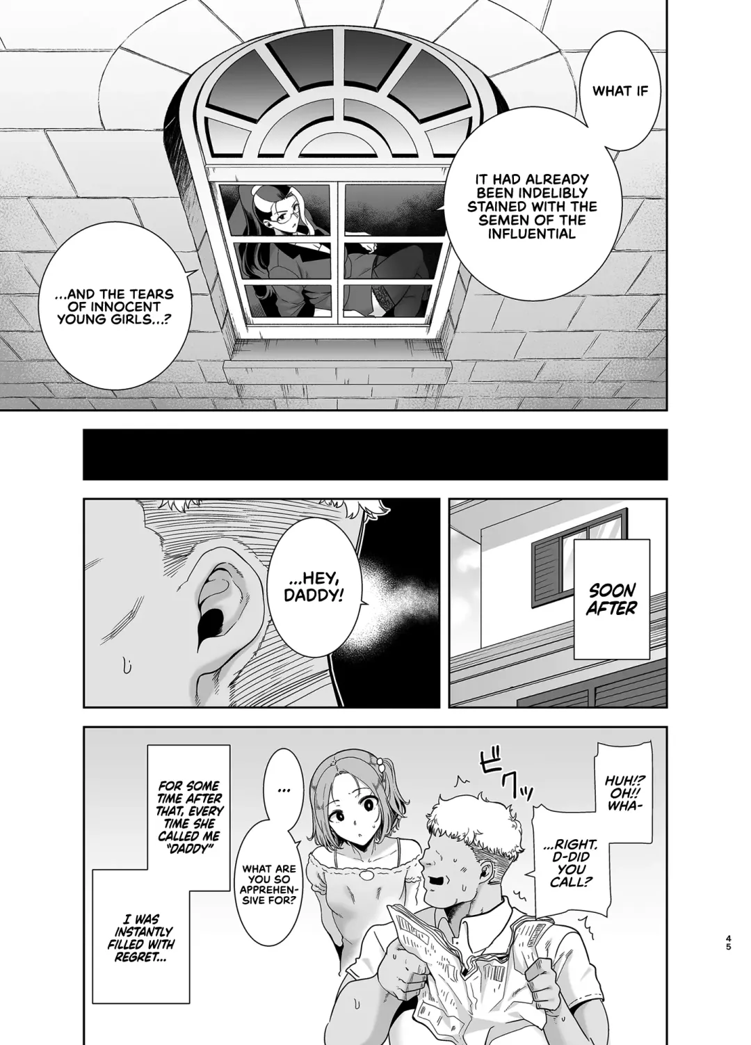 [Kurosu Gatari] Seika Jogakuin Koutoubu Kounin Sao Oji-san 4 | The Official Hired Cock of Seika Academy's High School 4 Fhentai - Page 45