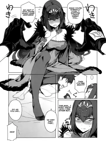 [Tooya Daisuke] Scathach-sama ni H na Onegai Shitemita | I Tried Asking Scathach-sama For Sex Fhentai.net - Page 4