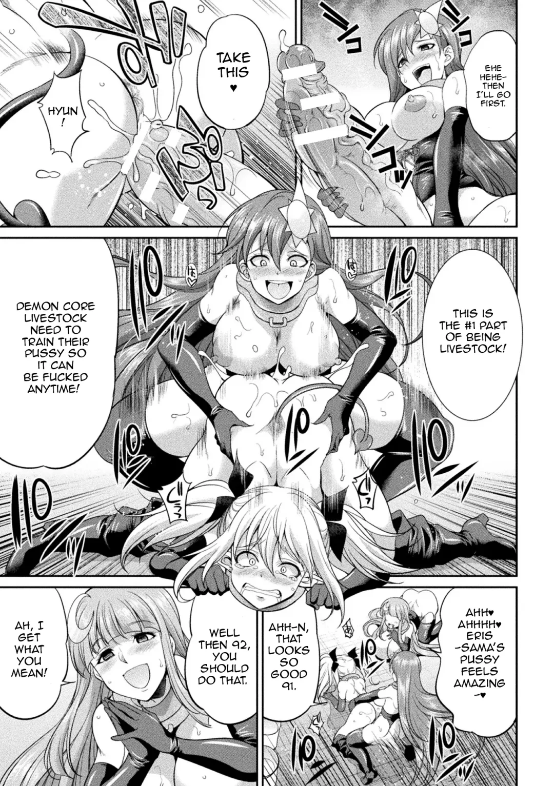 [Gekka Kaguya] Tenkou Seiki Vermillion Kyoufu no Ningen Bokujou | Heaven's Glittering Saint Princess Vermilion - Horrifying Human Ranch Fhentai - Page 21