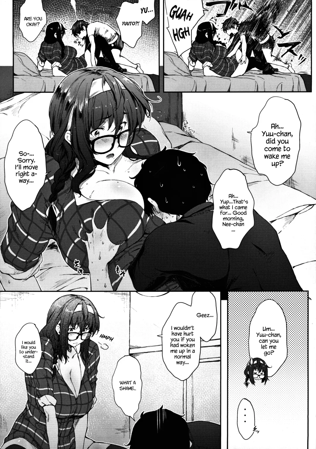 [Barlun] Babaa no Inu Ma ni Nee-chan to | With My Stepsister While My Mom's Not Home Fhentai - Page 5