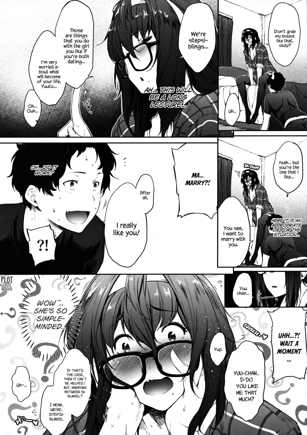 [Barlun] Babaa no Inu Ma ni Nee-chan to | With My Stepsister While My Mom's Not Home Fhentai - Page 6