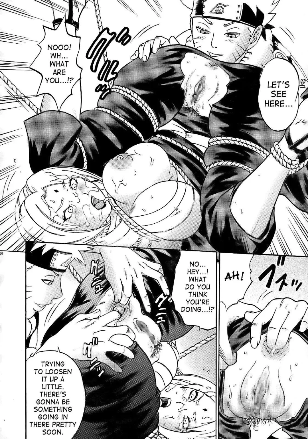 [Kotobuki Utage - Tange Suzuki] PM 10 In Nin Shugyou | PM 10 - Indecent Ninja Training Fhentai - Page 36