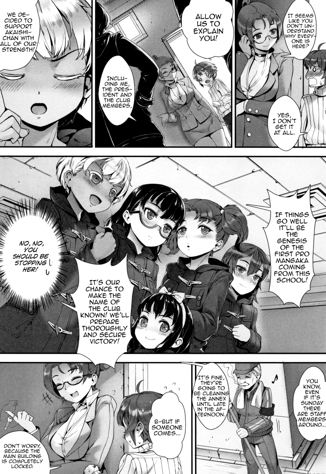 [Fellatrix - Jairou] Gakuen Rankou Ch. 6-7 Fhentai.net - Page 25