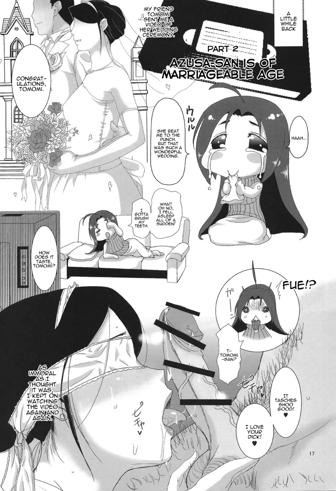 [Kusatsu Terunyo] Azusa-San Maji Tekireiki | Azusa-san is of Marriageable Age Fhentai - Page 16