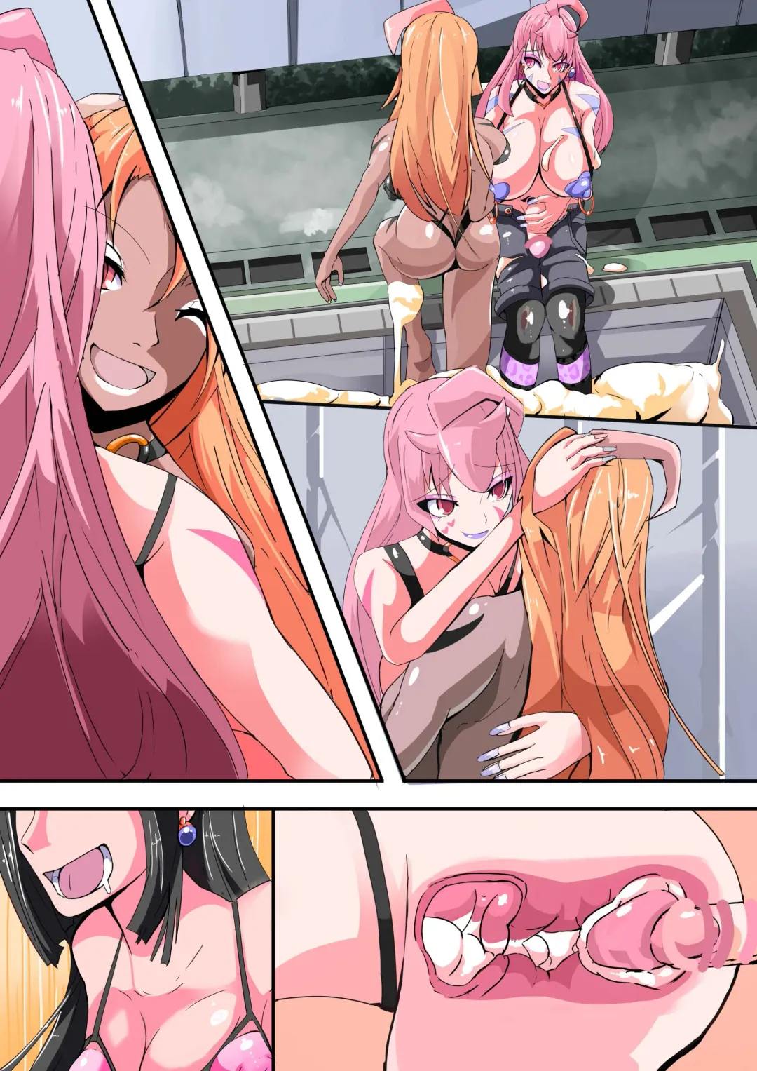 [Aruma] Futanari Dorei Gakuen-ka Keikaku 7 Fhentai - Page 71