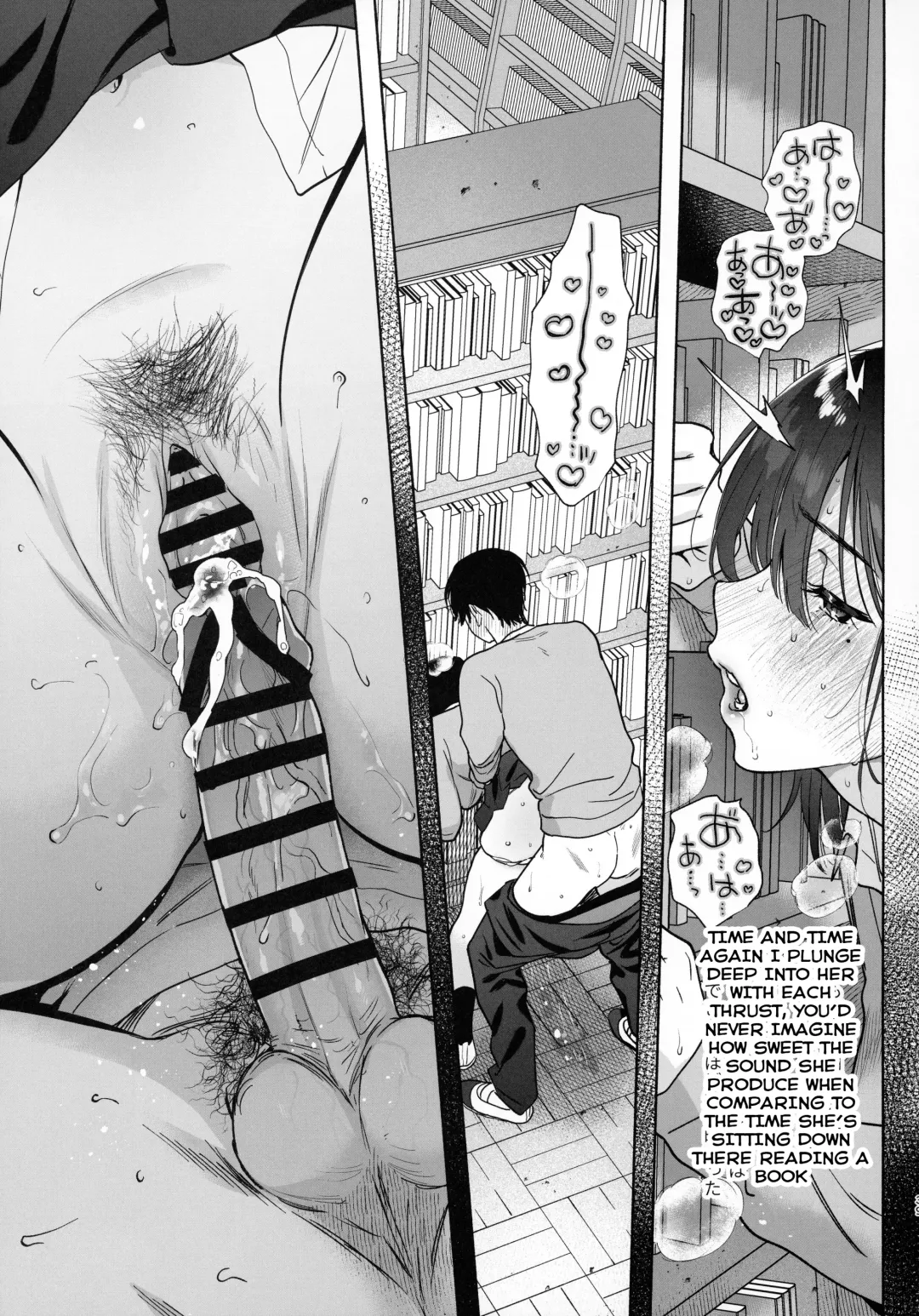 [Yuzuha] Mukuchi na Tosho Iin to Sex Zuke. Fhentai - Page 38
