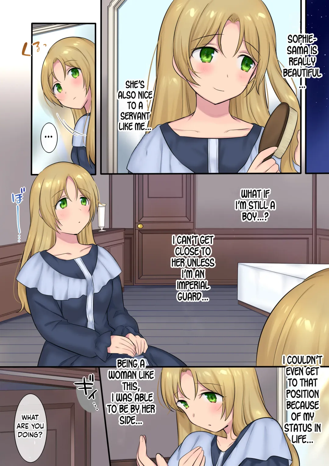 [Hiiragi Popura] Yousei-san ni Omakase! Nyotaika Yousei o Meguru 3-tsu no Monogatari | Leave it to the fairy! Three genderbent fairy tales Fhentai.net - Page 34