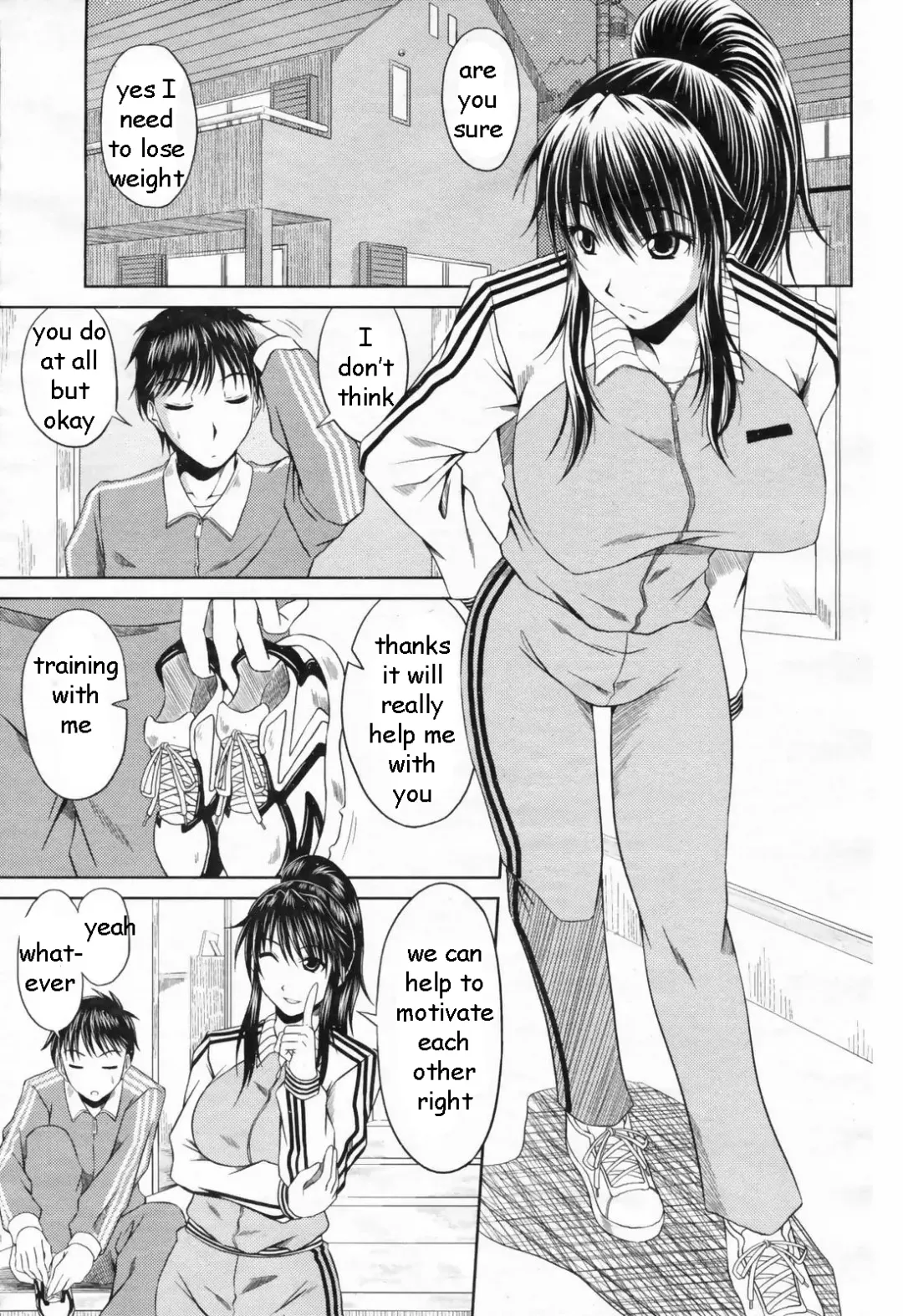 Read [Kai Hiroyuki] Exercising with Sis - Fhentai.net