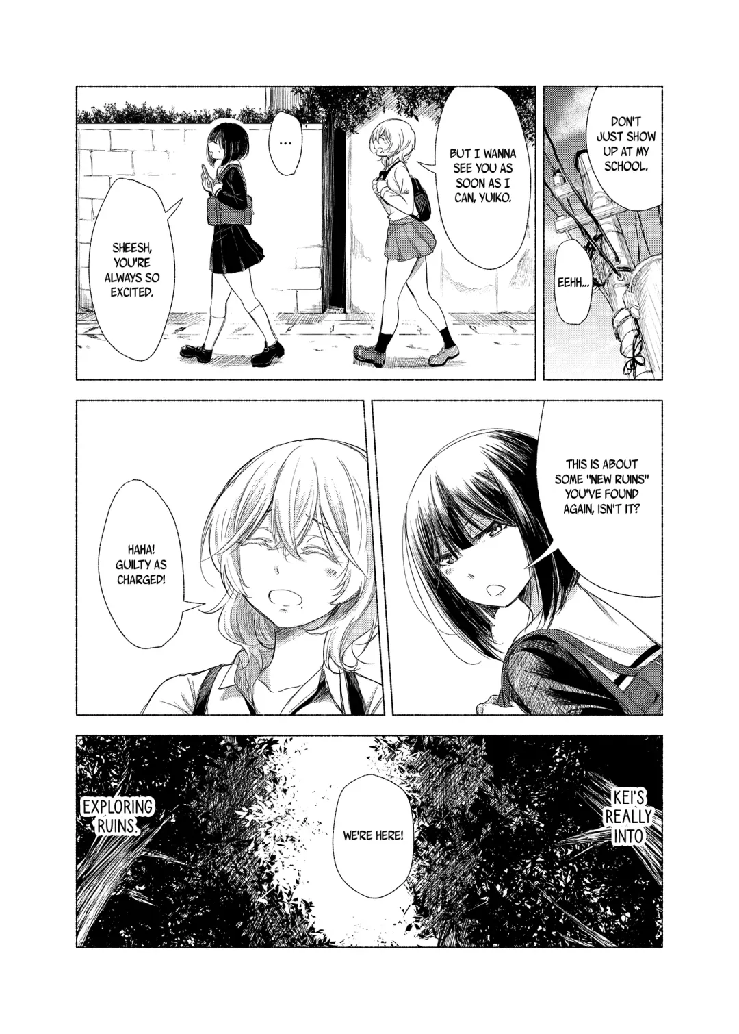 [Takeshisu] Ruins x Yuri | Haikyo x Yuri Fhentai - Page 5