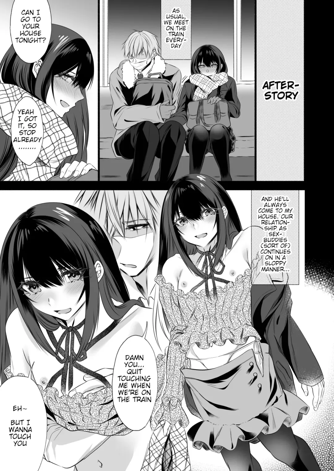 [Sisei] Densha de Mainichi Tonari ni Suwatte kuru Kawaii Ko ga Josou shita Otoko datta | The Cute Girl Who Sat Next to Me on the Train Everyday is Actually A Crossdressing Guy Fhentai - Page 34