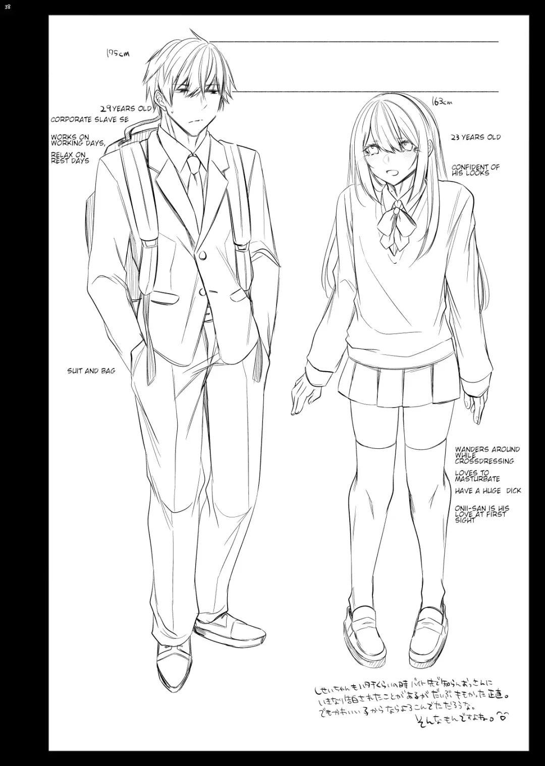 [Sisei] Densha de Mainichi Tonari ni Suwatte kuru Kawaii Ko ga Josou shita Otoko datta | The Cute Girl Who Sat Next to Me on the Train Everyday is Actually A Crossdressing Guy Fhentai - Page 36