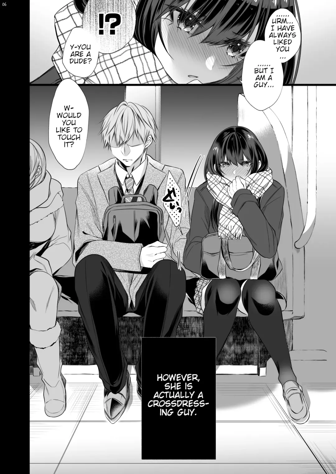 [Sisei] Densha de Mainichi Tonari ni Suwatte kuru Kawaii Ko ga Josou shita Otoko datta | The Cute Girl Who Sat Next to Me on the Train Everyday is Actually A Crossdressing Guy Fhentai - Page 4
