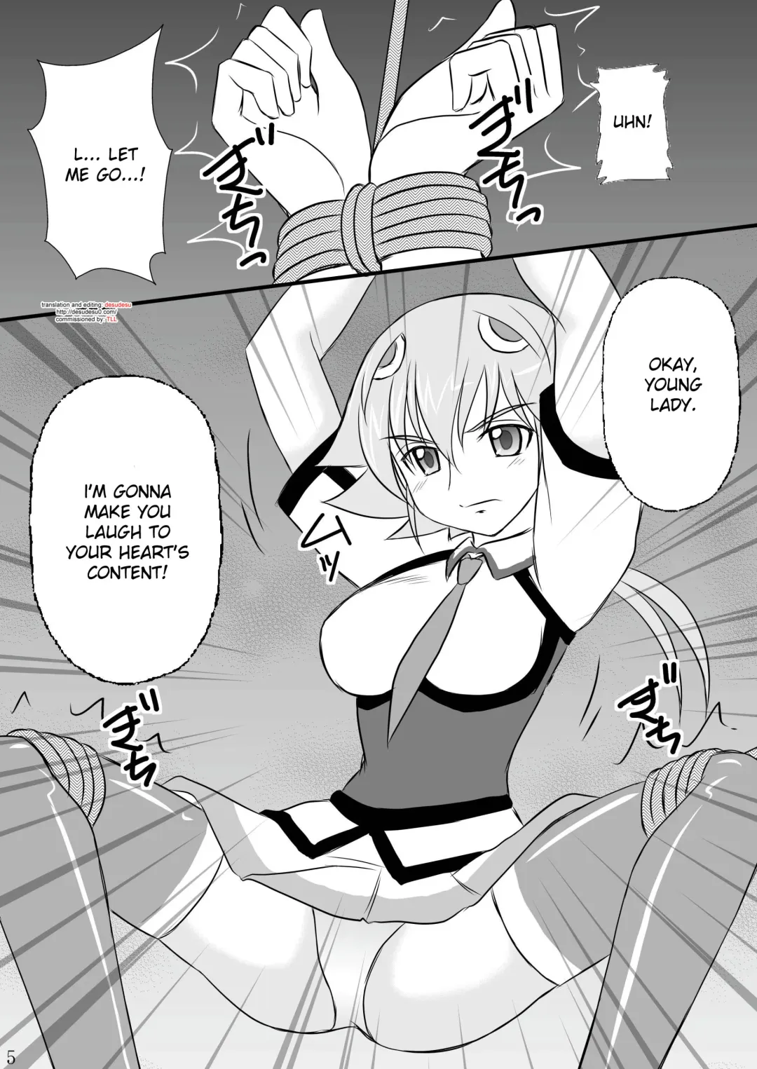 [Kittsu] Seishin Houkai suru made Kusuguri Makutte Ryoujoku Shite Miru Test | Rape and tickle test until one loses her sanity Fhentai.net - Page 5