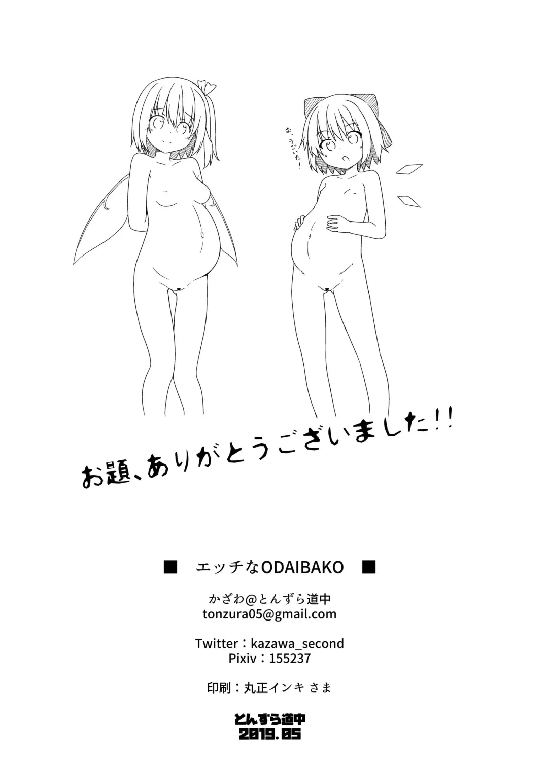 [Kazawa] Ecchi na ODAIBAKO -Touhou Hen- Fhentai - Page 10