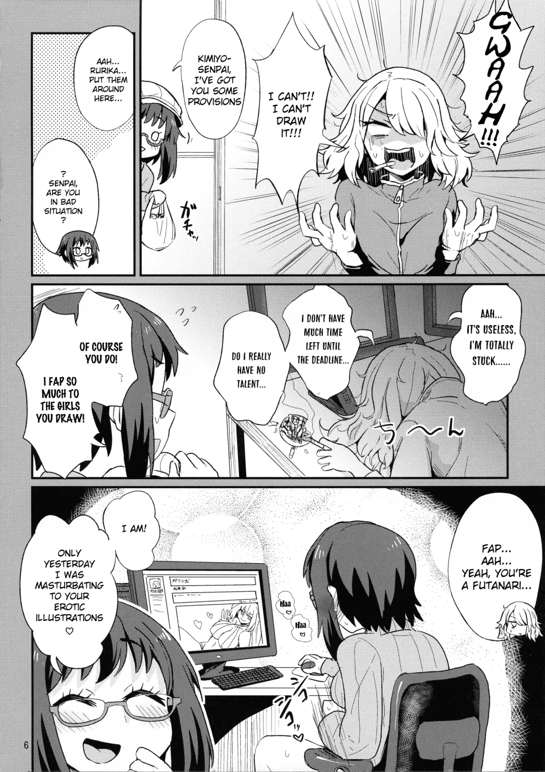 [Magifuro Konnyaku] Mecha Shiko Shichau Kei Joshi Fhentai - Page 6