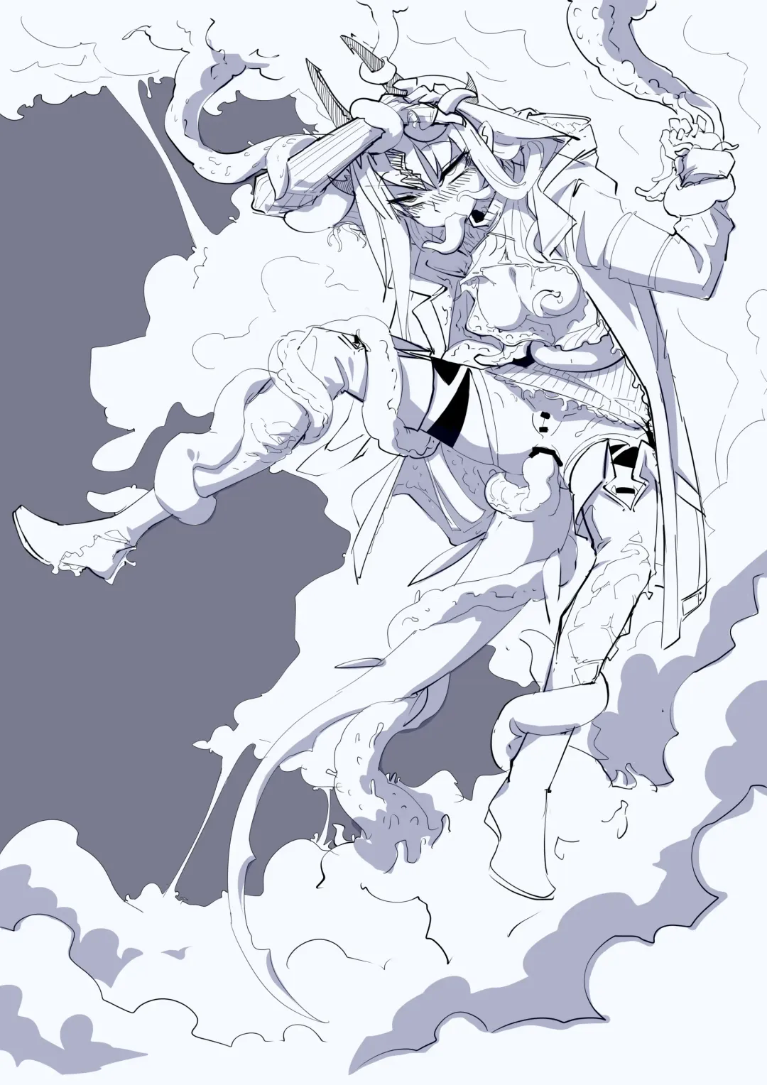 [Jinze] ~極秘ファイル：寄生時間~ reedround-CthulhuVSCharmder of RHODES ISLAND Fhentai - Page 53