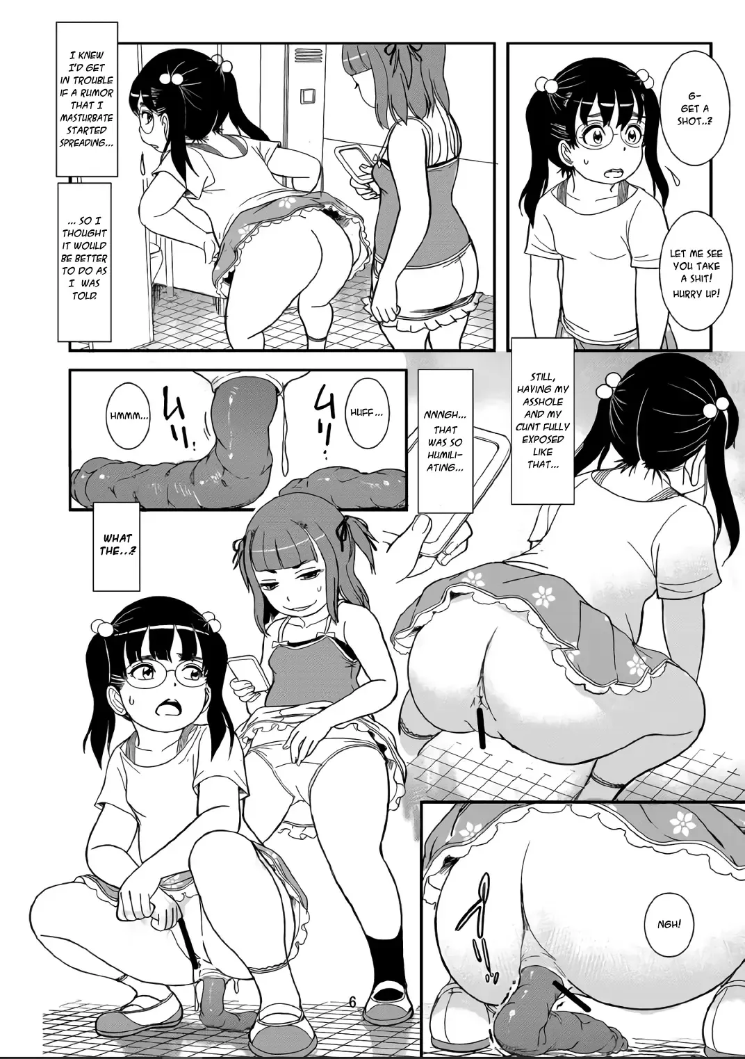 [Otokawa Kazuki] Watashi-tachi Bichibichi Bitch | We Are the Shitting Sluts Fhentai.net - Page 7