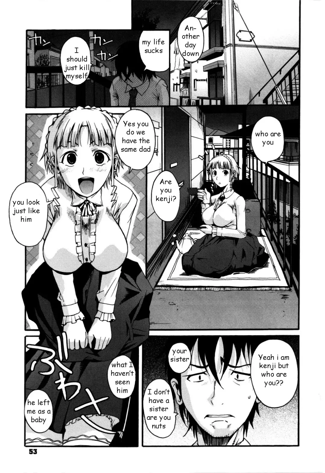[Fuetakishi] Foreign Sister Pt. 1-2 Fhentai - Page 1