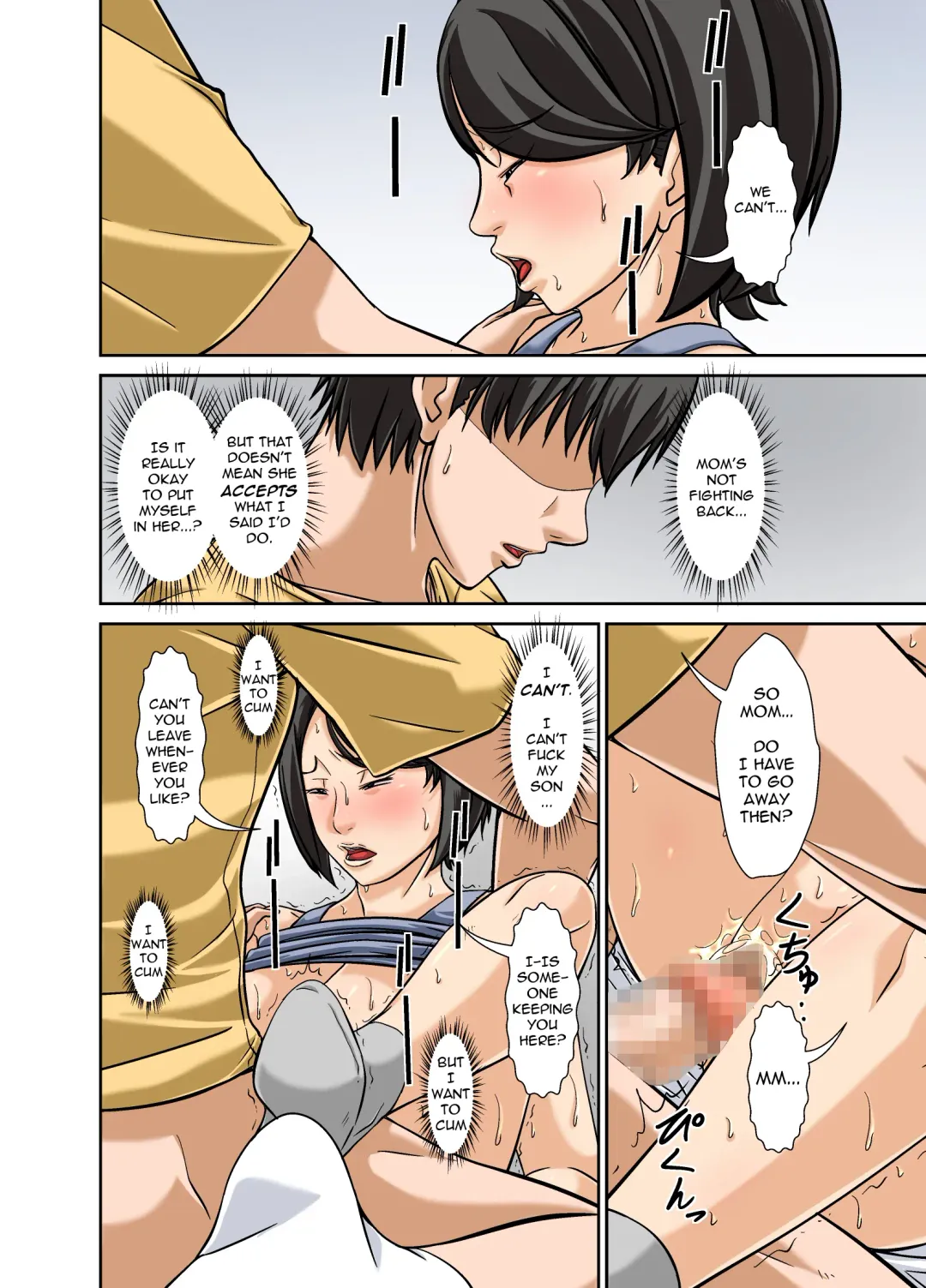 [Hoyoyo] Kora! Anta Hahaoya ni Herikutsu o Konete Nani Ecchi na Koto Shiyou to Shiteru no! | Hey! Give Your Mother One Good Reason Why You're Trying to Do Sexy Stuff to Her! Fhentai - Page 52