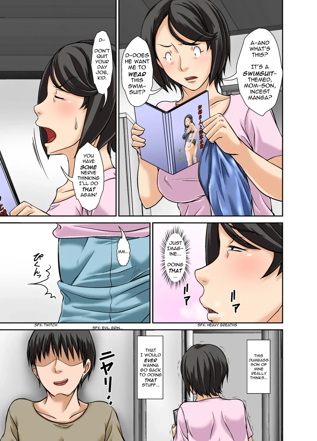 [Hoyoyo] Kora! Anta Hahaoya ni Herikutsu o Konete Nani Ecchi na Koto Shiyou to Shiteru no! | Hey! Give Your Mother One Good Reason Why You're Trying to Do Sexy Stuff to Her! Fhentai - Page 87