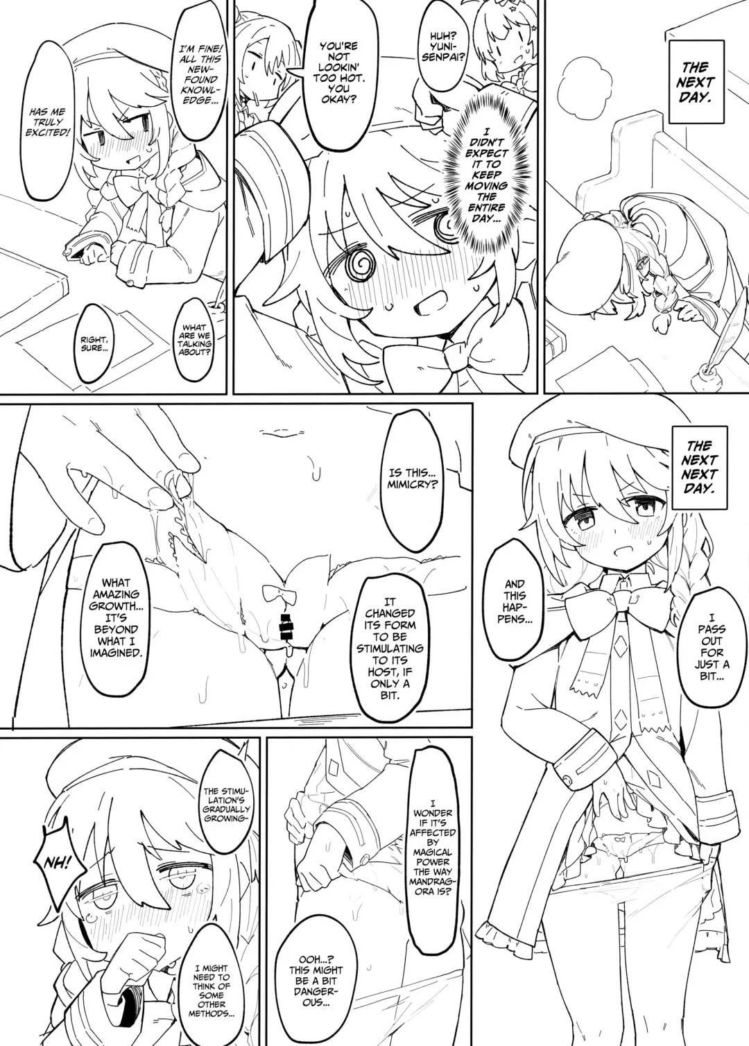 [Kylin] Shokushu to Yuni Senpai Fhentai - Page 4