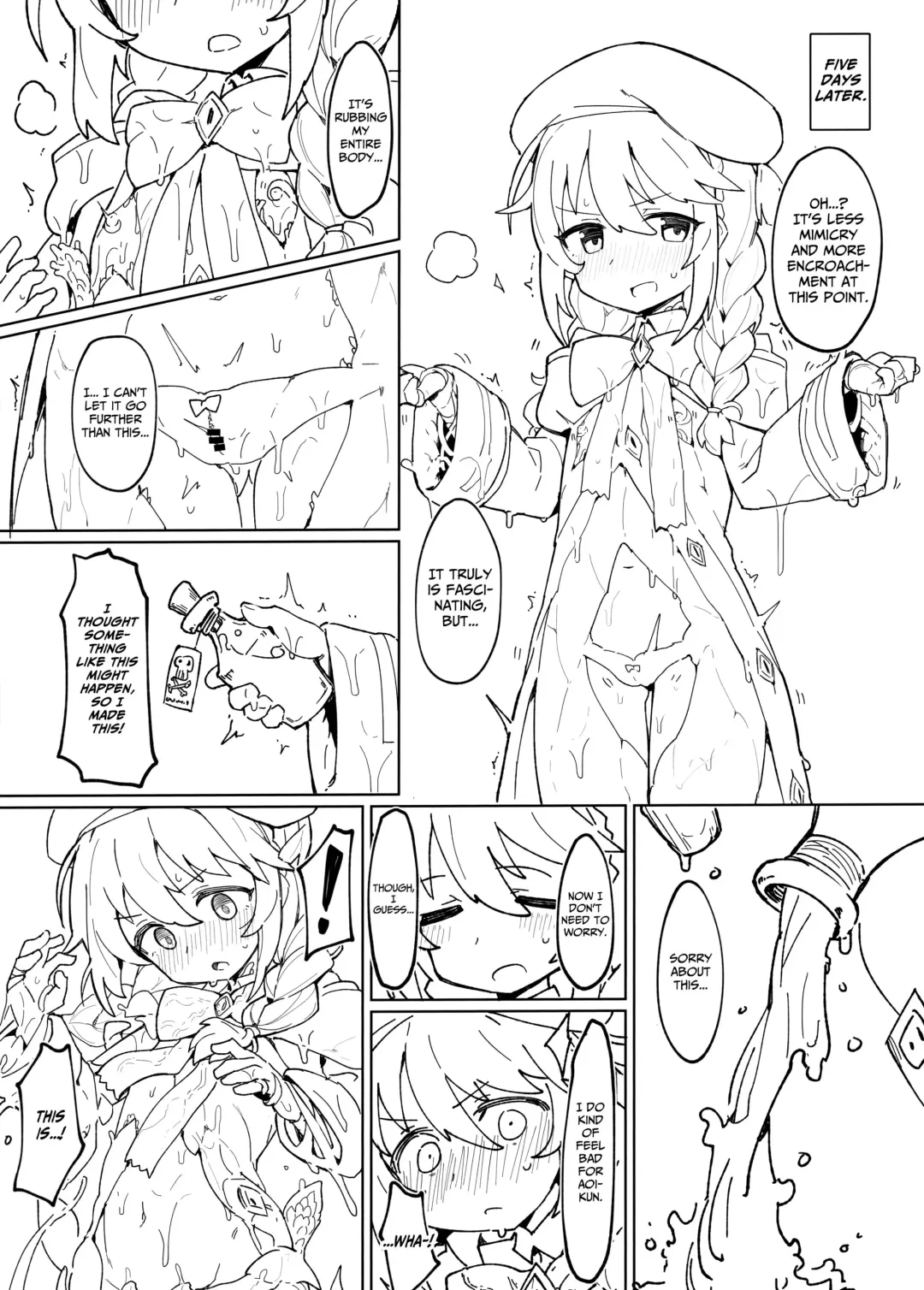 [Kylin] Shokushu to Yuni Senpai Fhentai - Page 5