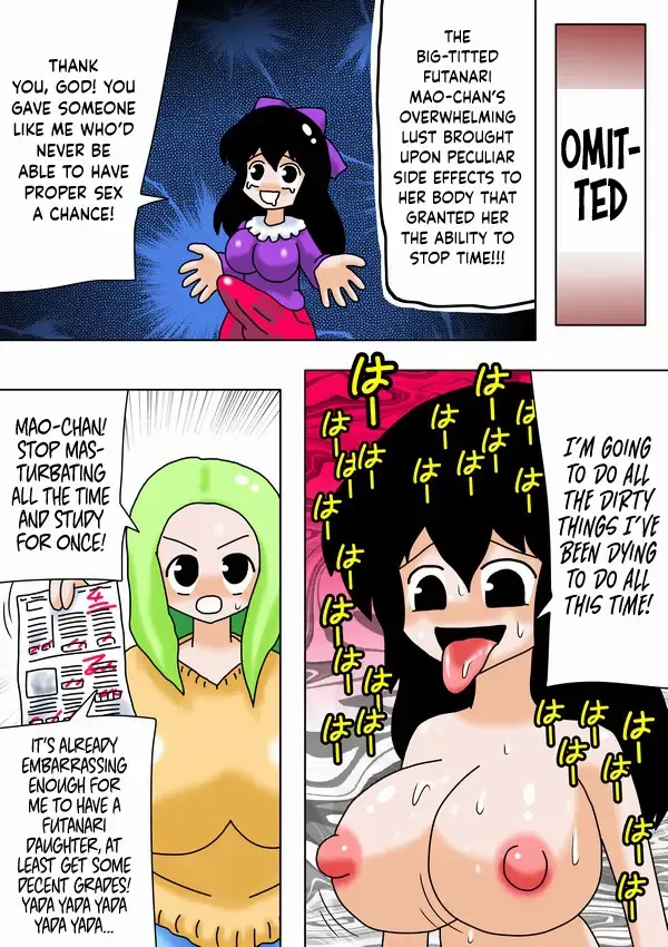[Bbwh] Jikan Teishi de Futanari Kyonyuu Shoujo Daikoufun!! Fhentai - Page 4