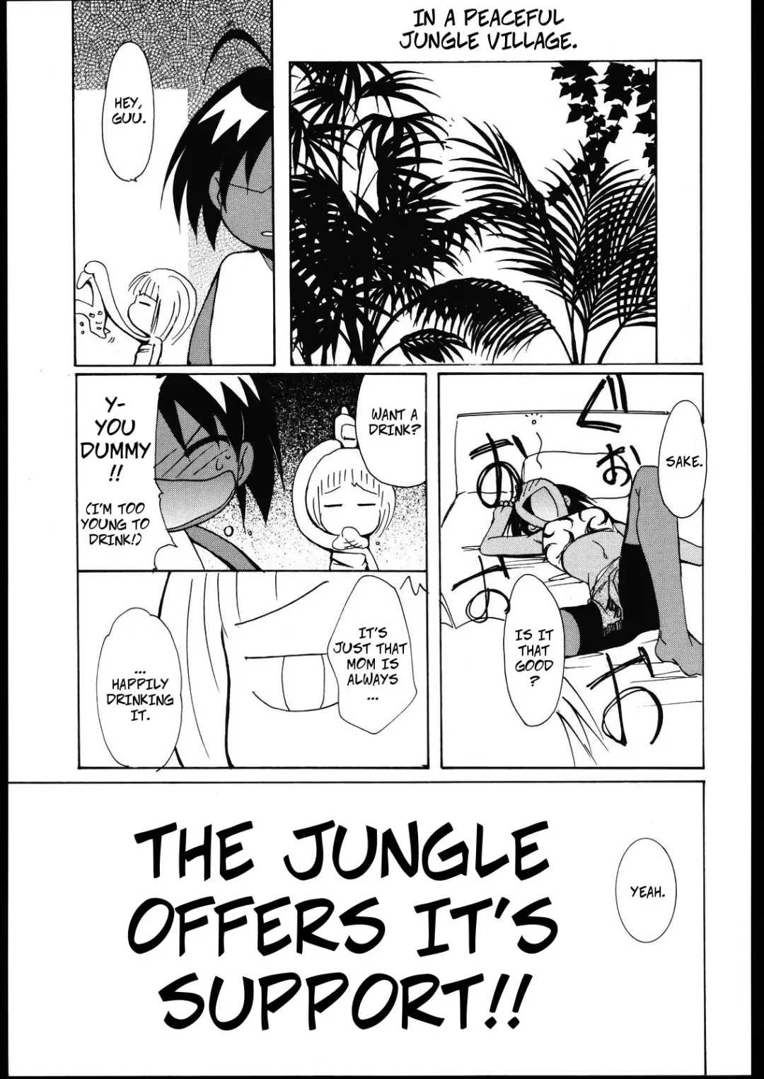 Read [Kimimaru] Jungle wa Itsumo Hare Nochi Gu!! | The Jungle Offers it's Support!! - Fhentai.net