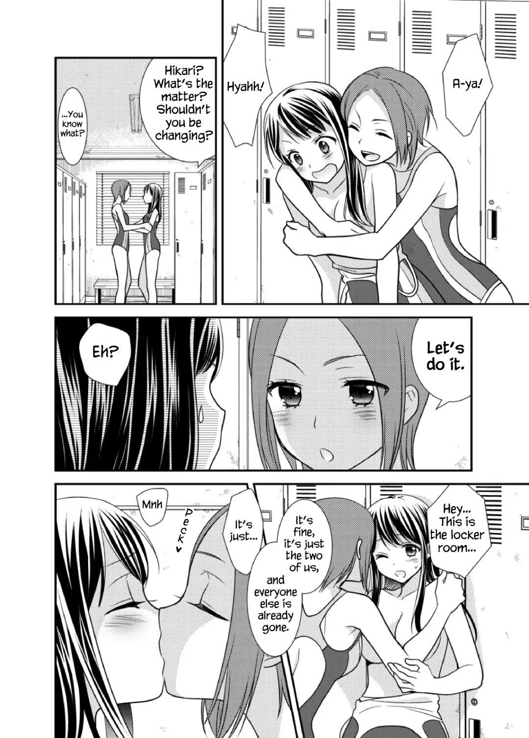 [Ooshima Tomo - Ooshima Towa] Joshi Kouishitsu Suieibu Fhentai - Page 5
