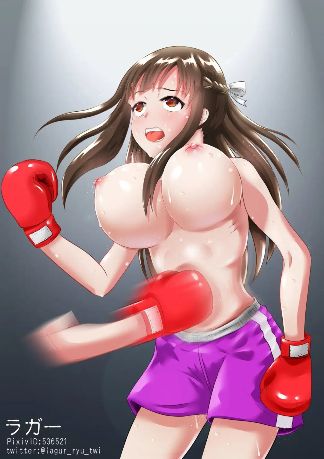 Kagayake!! Oppai Boxing Bu Fhentai.net - Page 19