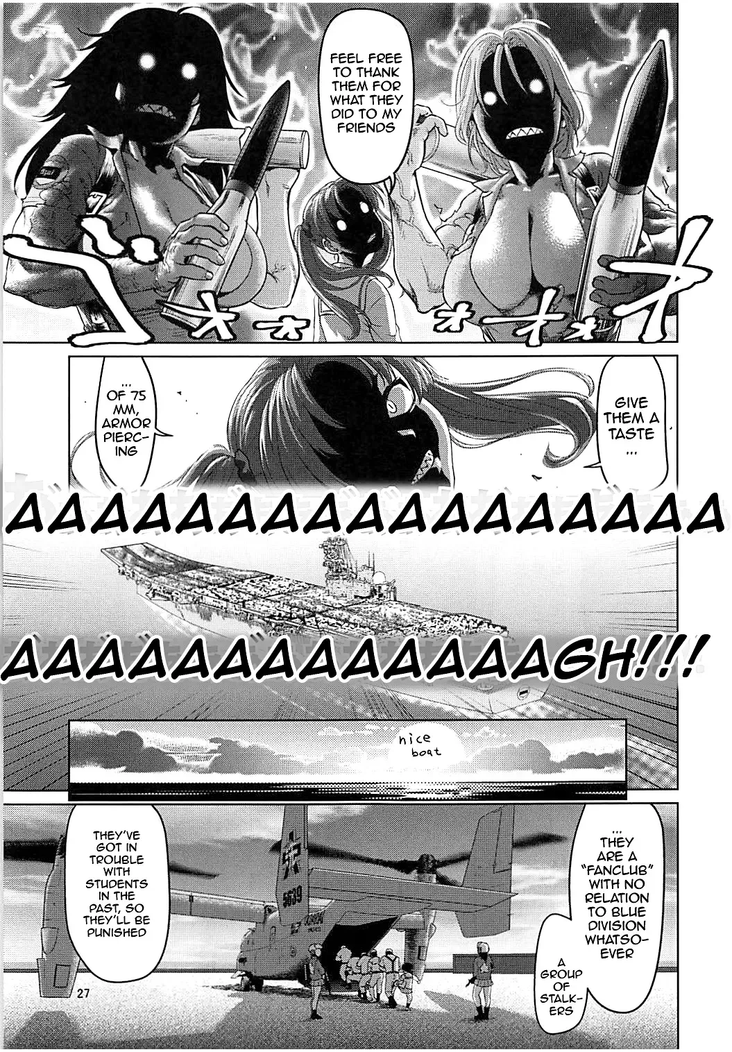 [Saida Kazuaki] Kawashima Momo to Koyama Yuzu no Sennyuu! Seishidan-kou Daisakusen | Momo Kawashima and Yuzu Koyama's Infiltration! Operation Blue Division Highschool Fhentai.net - Page 26