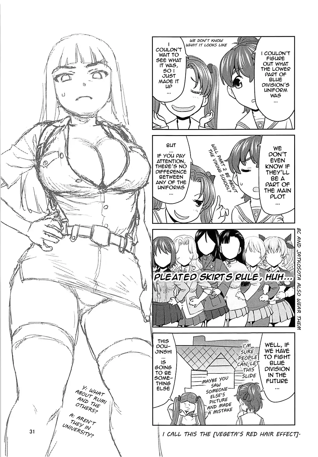 [Saida Kazuaki] Kawashima Momo to Koyama Yuzu no Sennyuu! Seishidan-kou Daisakusen | Momo Kawashima and Yuzu Koyama's Infiltration! Operation Blue Division Highschool Fhentai.net - Page 30